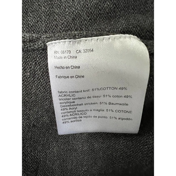 LILI'S CLOSET Colorblock Crewneck Pullover Sweater Long Sleeve Women's Size M - Picture 4 of 4